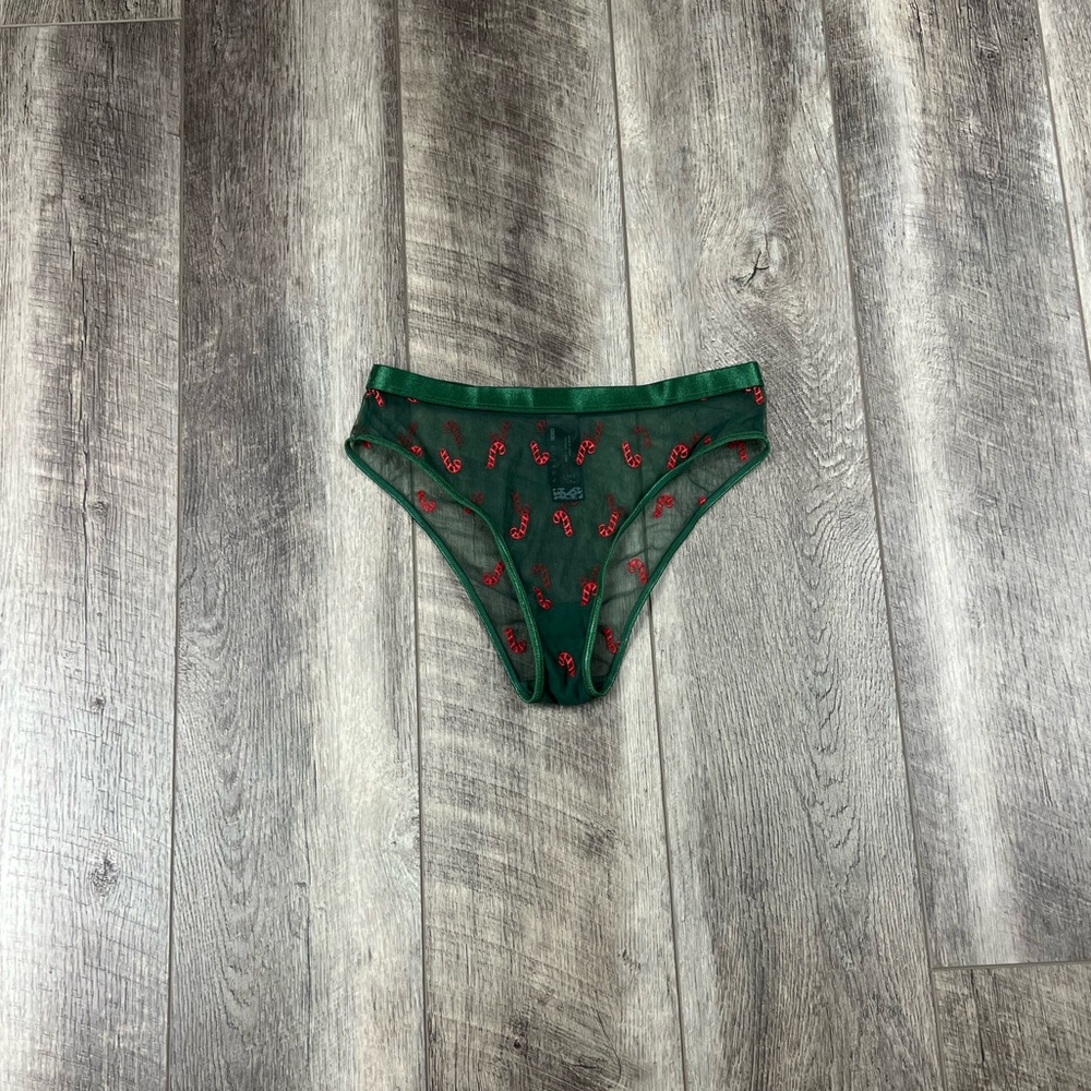 ASOS Green Candy Cane Underwear‎